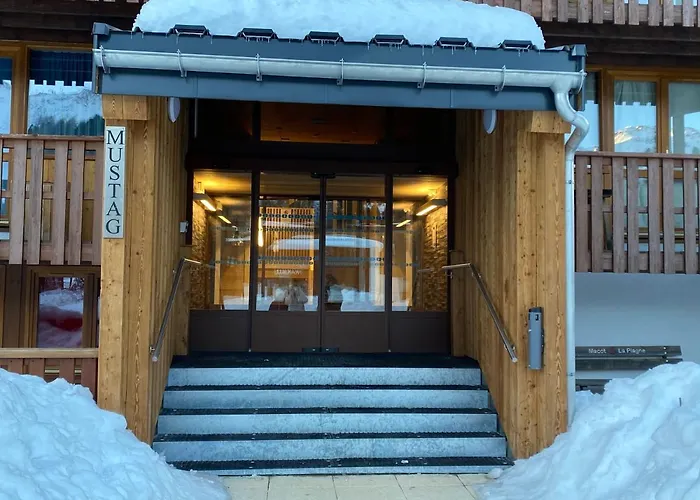 Plagne Centre - Immeuble Le Mustag - Wifi * 拉普拉涅